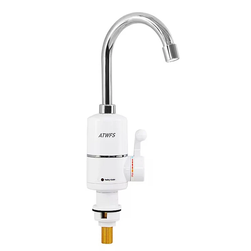 3000W Fast Electric Water Heater Tap IPX4 Waterproof Instant Heating Multi-layer Coated EU Plug Kitchen Faucet — Pricio