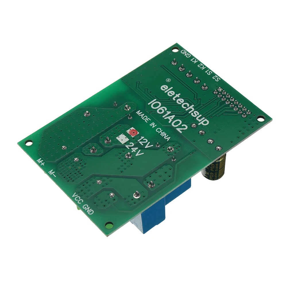 30A 12V 24V DC Motor Controller Relay Board Forward Reverse Control Limit Start Stop Switch for Garage Door Crane Elevator — view 4