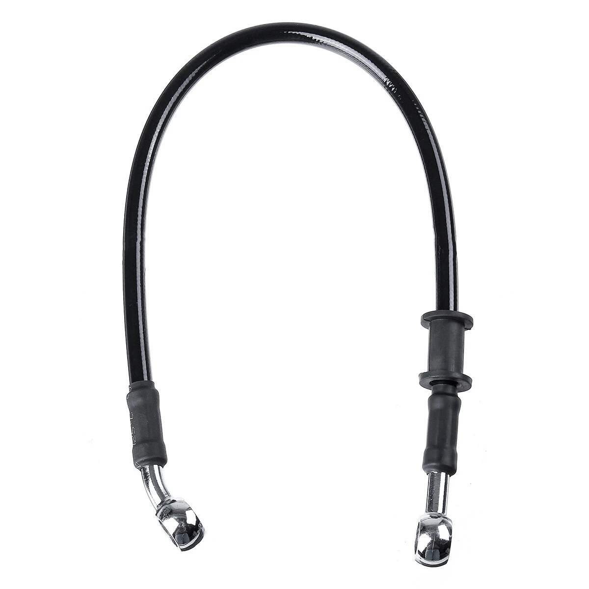 30cm-220cm Motorcycle Bike Braided Brake Clutch Oil Hoses Line Pipe Cable Black — view 9
