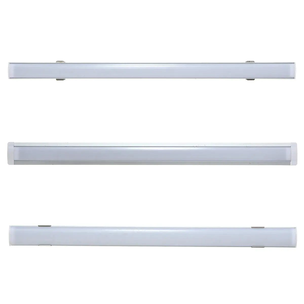 30CM Aluminum Channel Holder For LED Rigid Strip Light Bar Under Cabinet Lamp — view 2