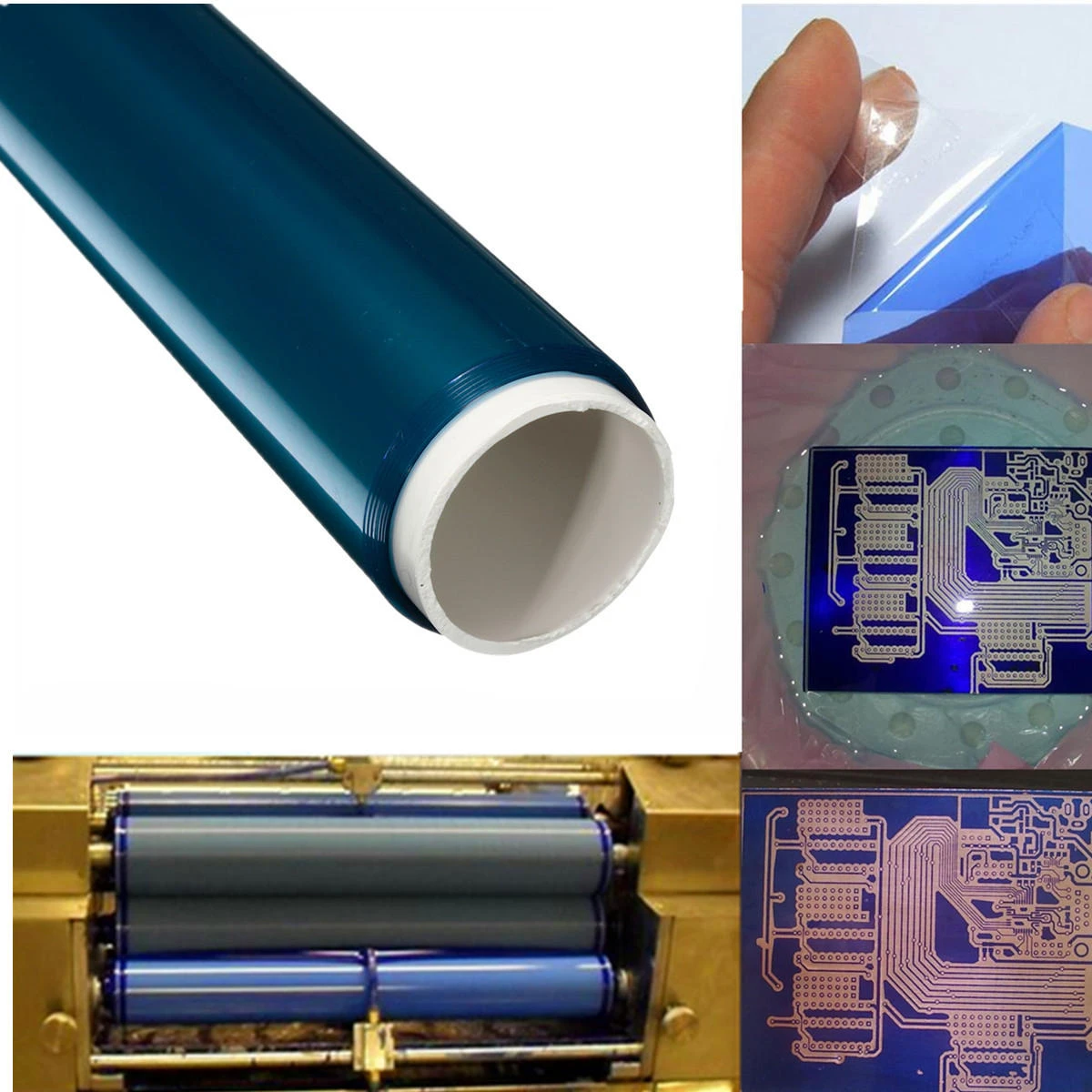 30cmx1M PCB Dry Film Photosensitive Photoresist Sheets For Circuit Production — image 1