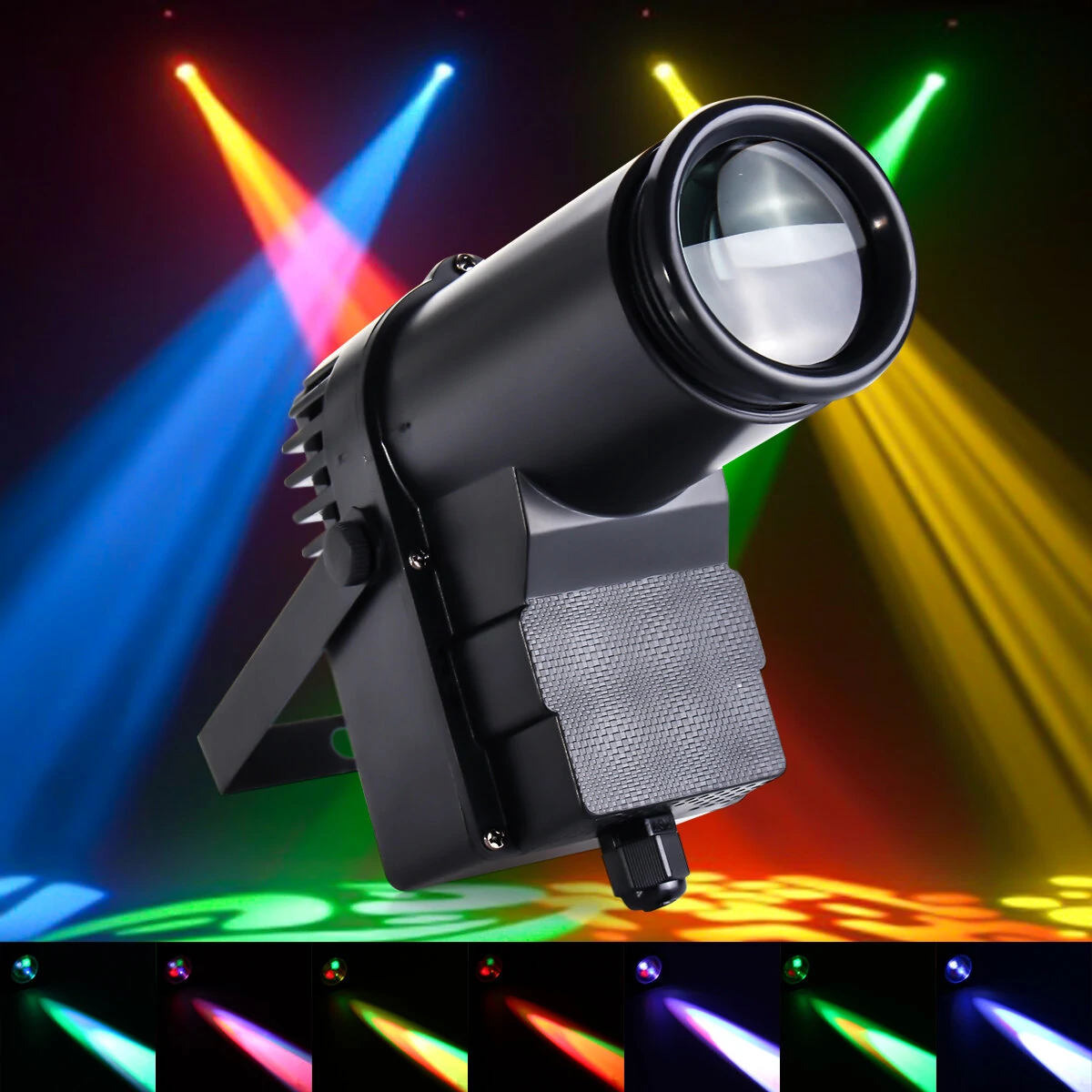 30W RGBW LED DMX512 Stage Lighting Pinspot Beam Spotlight 6CH For DJ DISCO Party — Pricio