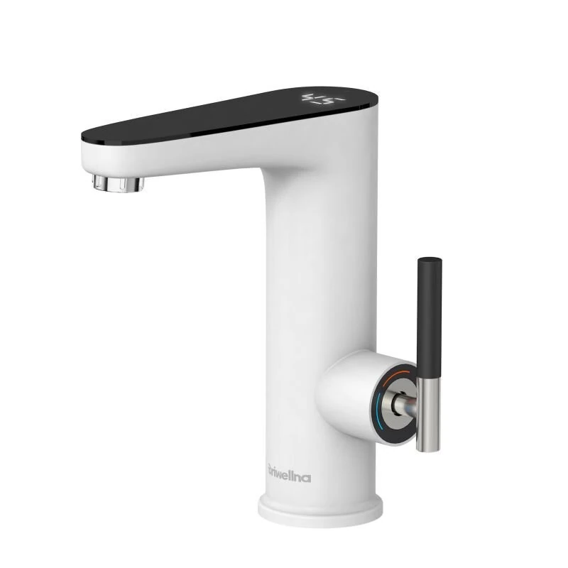 3200W Instant Electric Water Heater Faucet IPX4 Waterproof Lever-Adjustable Temperature Control EU Plug for Kitchen Bathroom Rapid Heating — view 7