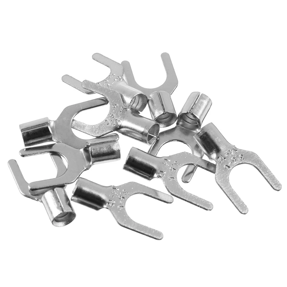 320Pcs Connector Cold Pressed OT/UT Crimp Terminals Copper Nose Wiring Fork Set with Box — view 4