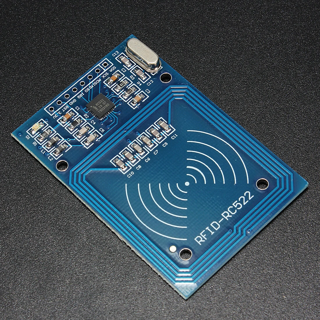 3.3V RC522 Chip IC Card Induction Module RFID Reader 13.56MHz 10Mbit/s — view 5