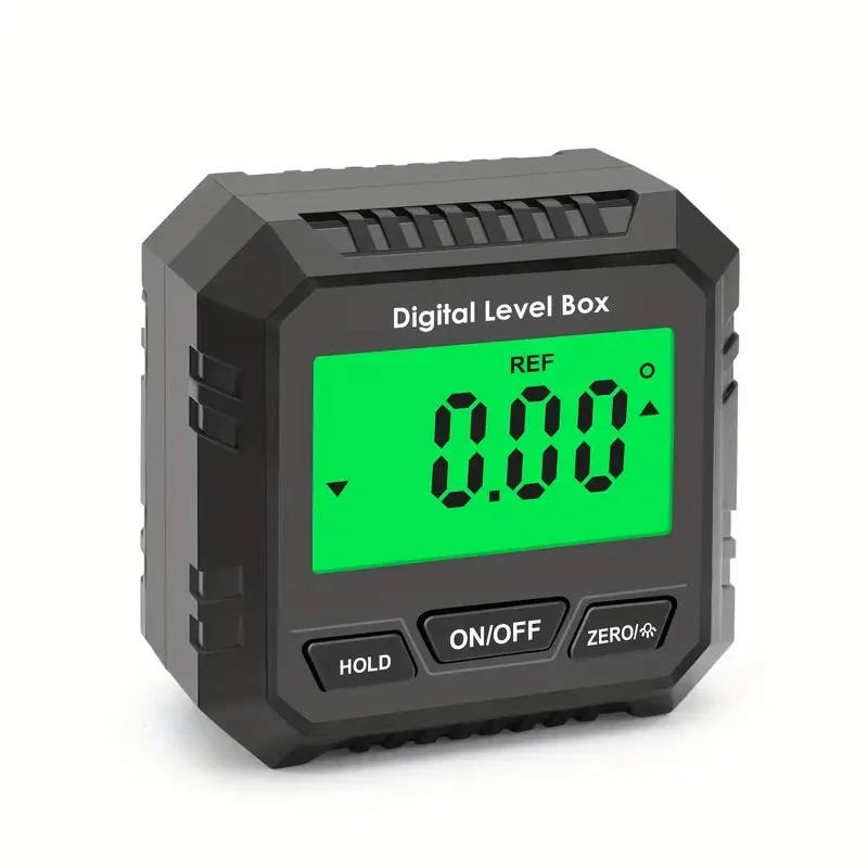 360° Digital Level Angle Gauge Mini Measuring Protractor Inclinometer with Electronic Magnetic Base Backlight Carpenter Tools — view 3