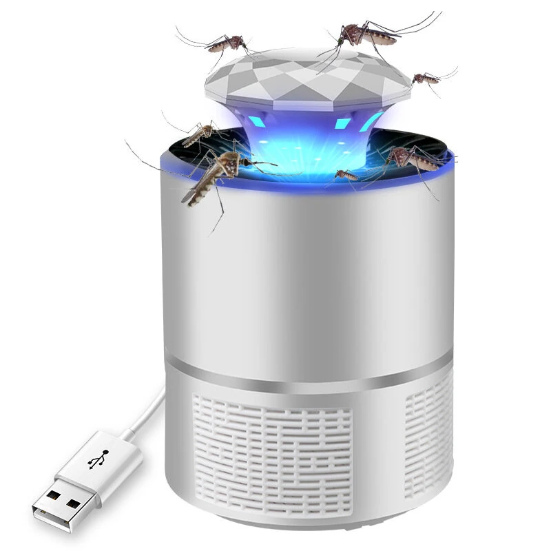 360° LED Portable LED Mosquito Killing Lamp USB Charging Insect Bug Zapper Qiuet Design — Pricio