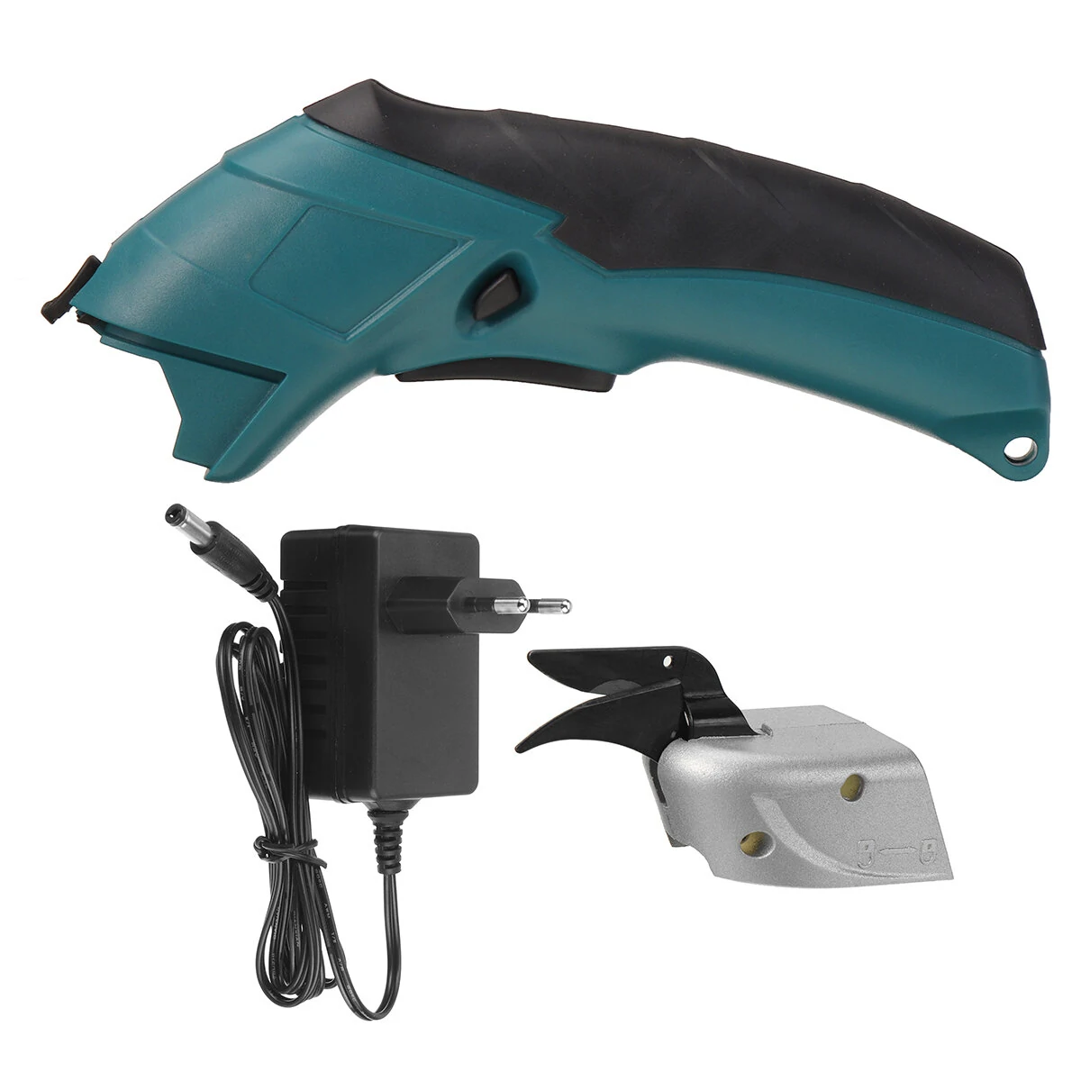 36W Cordless Rechargeable Electric Scissors Trimmer Portable Cloth Leather Cutter — Pricio