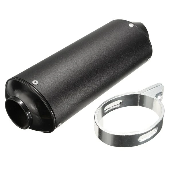 38mm Motorcycle Exhaust Muffler Tip Pipe for 125 150 160cc Dirt Pit Bike ATV — view 2
