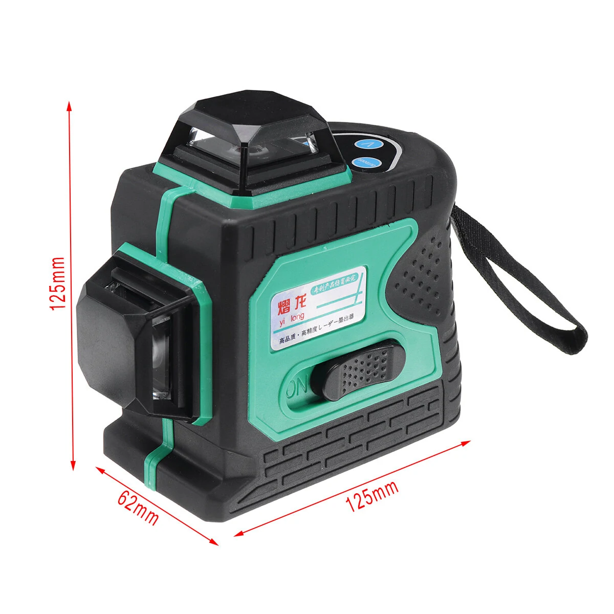 3D Green Auto Laser Level 12 Lines 360° Horizontal & Vertical Cross Build Tool Measuring Tools — view 4