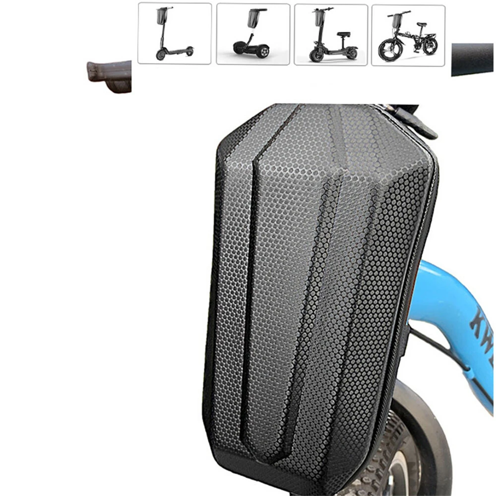 3L EVA Electric Bike Electric Scooter Bag Hard Shell Large Capacity Waterproof Multifunctional Universal Front Hanging Bag for Electric Bycicle Eelctric Scooter — view 2
