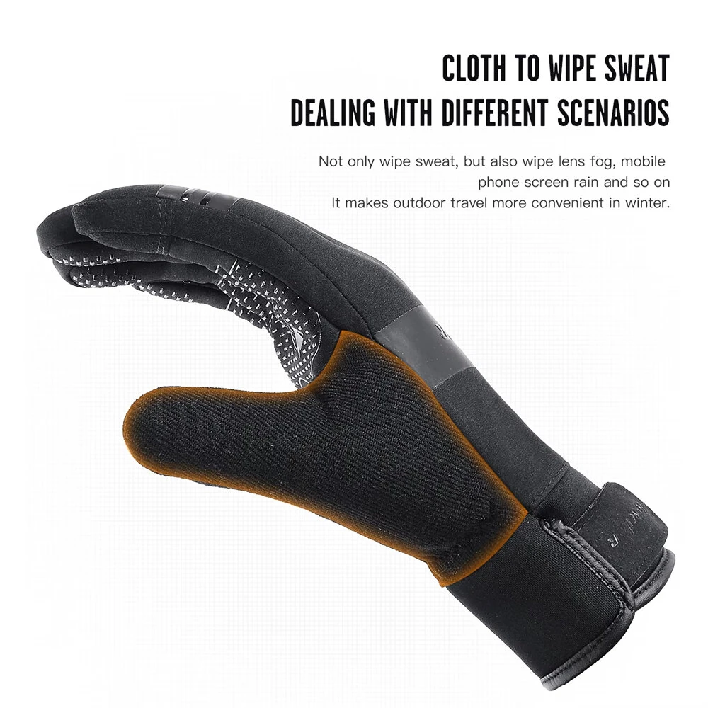 3M Waterproof Outdoor Warm Gloves for Outdoors Sports Ski Motorcycle Cycling — view 5