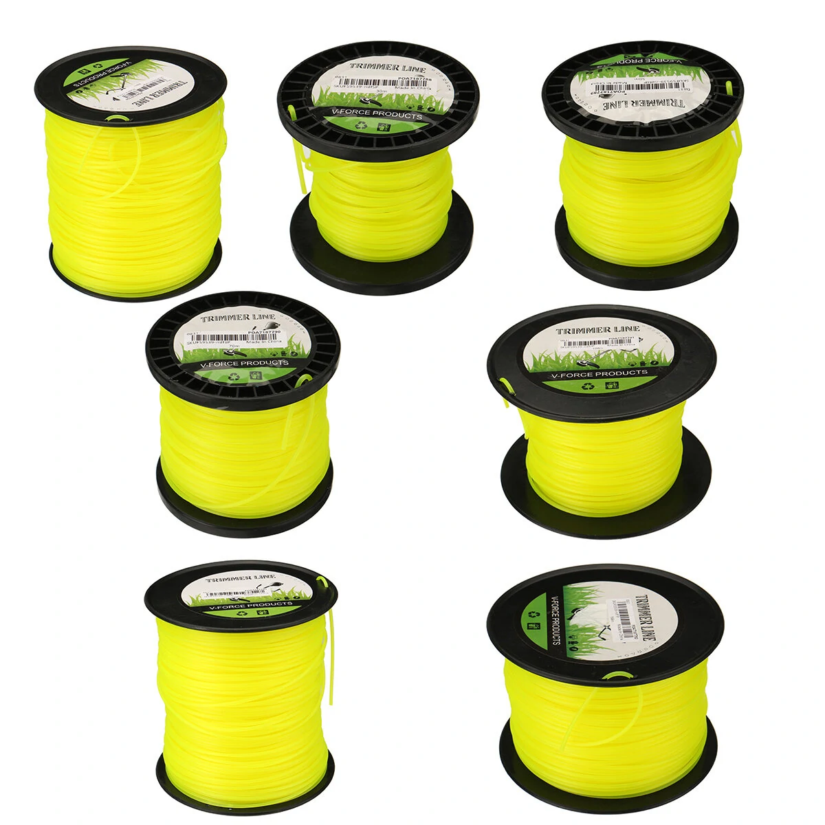 3mm 30/50/70/100/168/270/300m Nylon Round Trimmer Strimmer Line Brushcutter Cord Rope — view 2