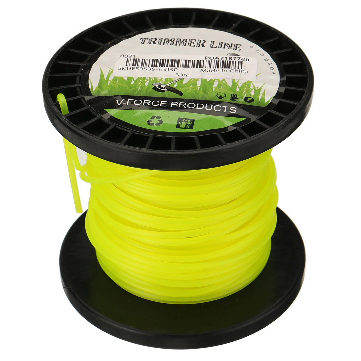 3mm 30/50/70/100/168/270/300m Nylon Round Trimmer Strimmer Line Brushcutter Cord Rope — view 3