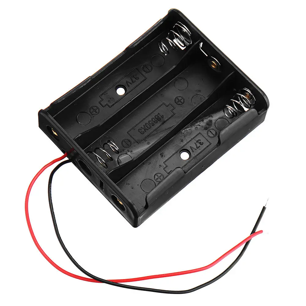 3pcs 4 Slots 18650 Battery Holder Plastic Case Storage Box for 4*3.7V 18650 Lithium Battery — Pricio