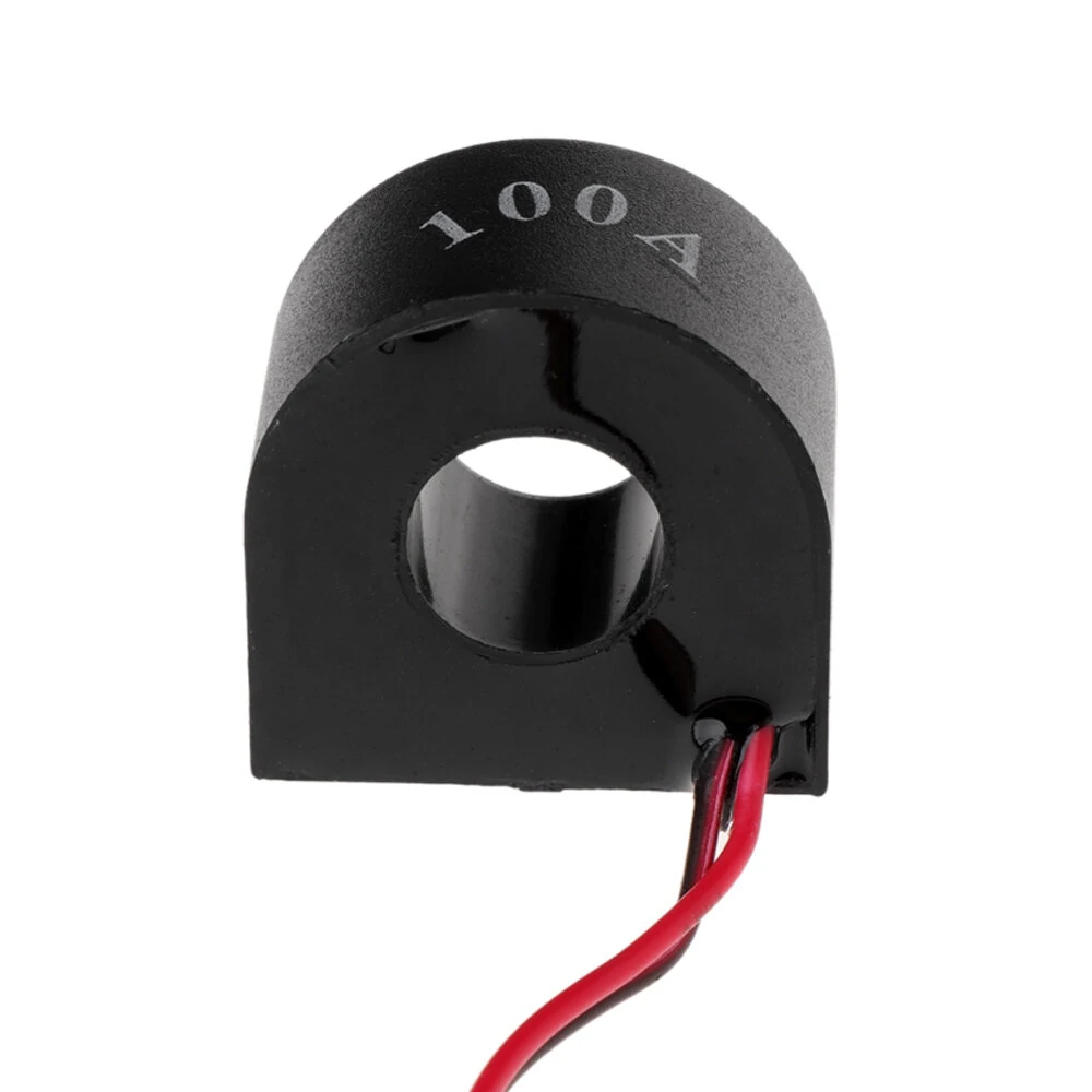3pcs Blue Light 2in1 22mm AC50-500V 0-100A Amp Voltmeter Ammeter Voltage Current Meter With CT Au23 — view 3