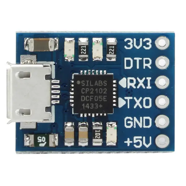3Pcs CP2102 USB To TTL/Serial Module UART STC Downloader for Arduinos — Pricio