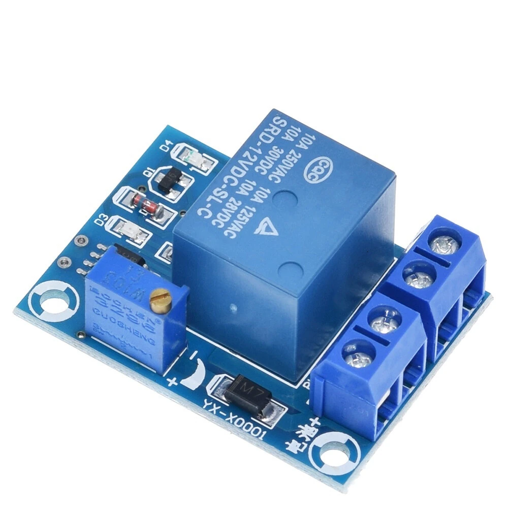3Pcs  DC 12V Battery Undervoltage Low Voltage Cut off Automatic Switch Recovery Protection Module Charging Controller Protection Board — view 2