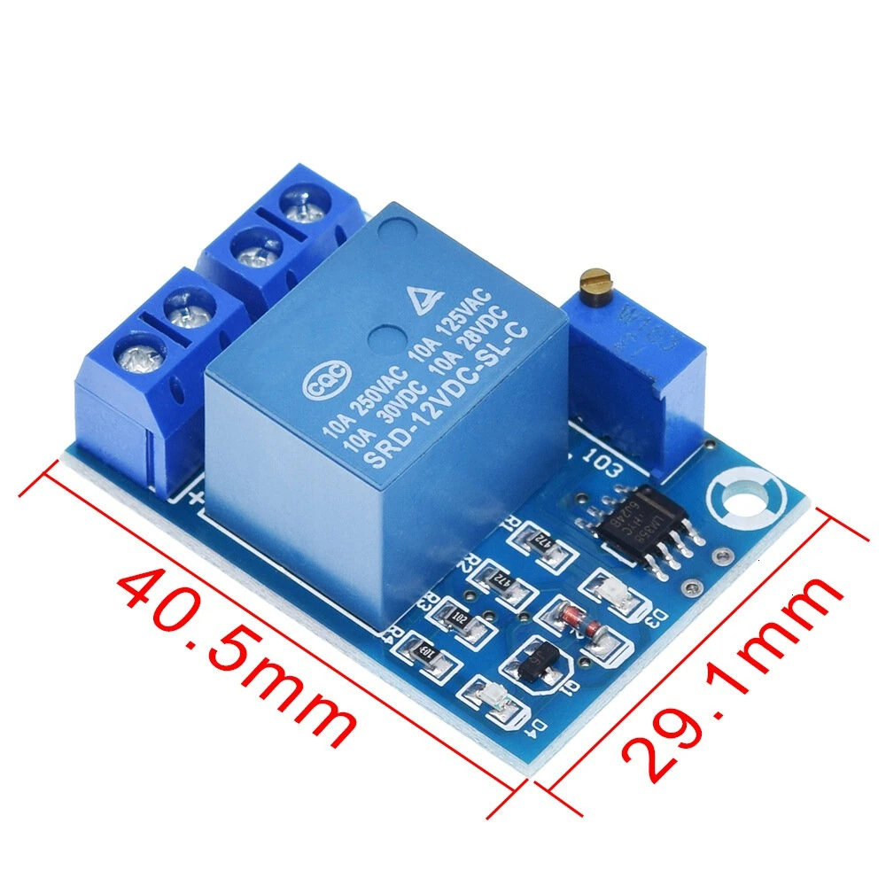 3Pcs  DC 12V Battery Undervoltage Low Voltage Cut off Automatic Switch Recovery Protection Module Charging Controller Protection Board — view 5