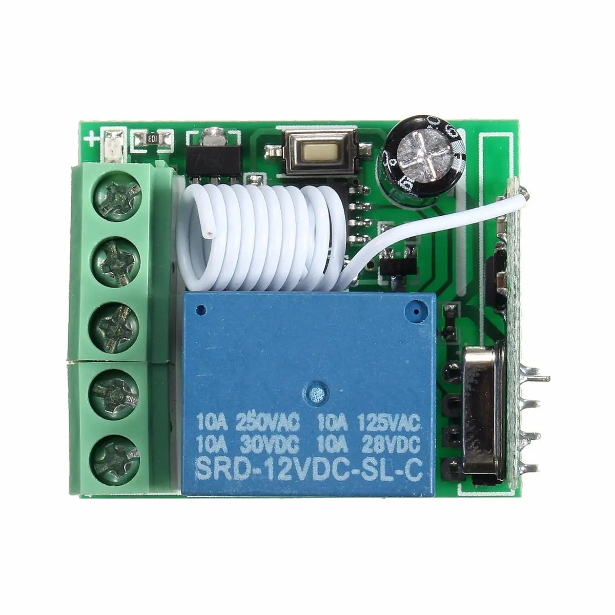 3pcs DC12V 10A 1CH 433MHz Wireless Relay RF Remote Control Switch Receiver — view 5