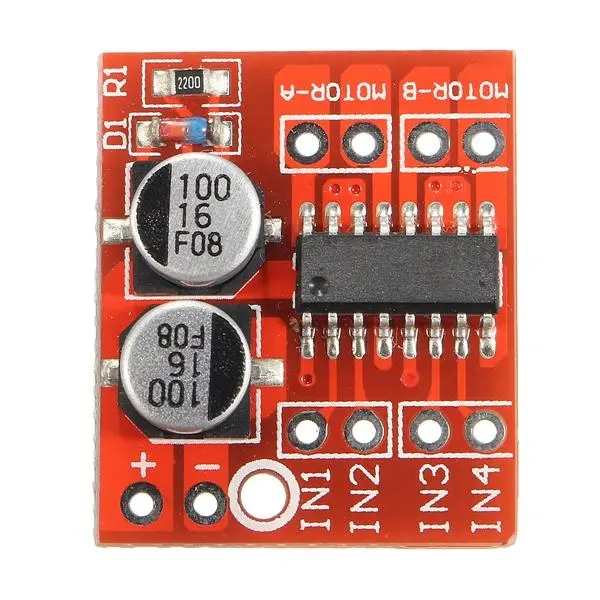 3pcs Dual Channel L298N DC Motor Driver Board PWM Speed Dual H-bridge Stepper Module — Pricio