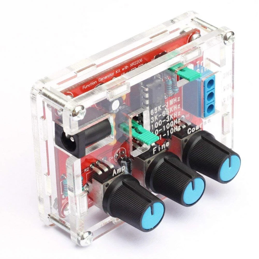 3Pcs Geekcreit® XR2206 Function Signal Generator DIY Kit Sine Triangle Square Output 1HZ-1MHZ — view 3