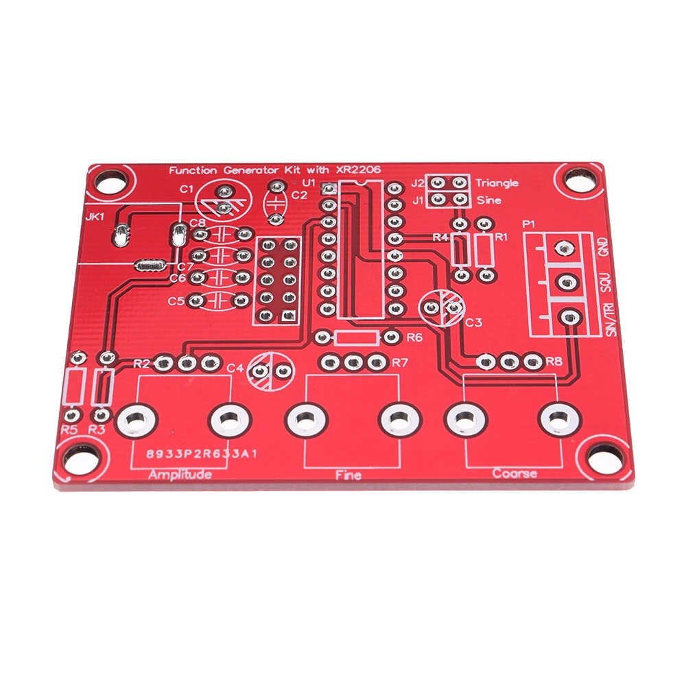 3Pcs Geekcreit® XR2206 Function Signal Generator DIY Kit Sine Triangle Square Output 1HZ-1MHZ — view 7