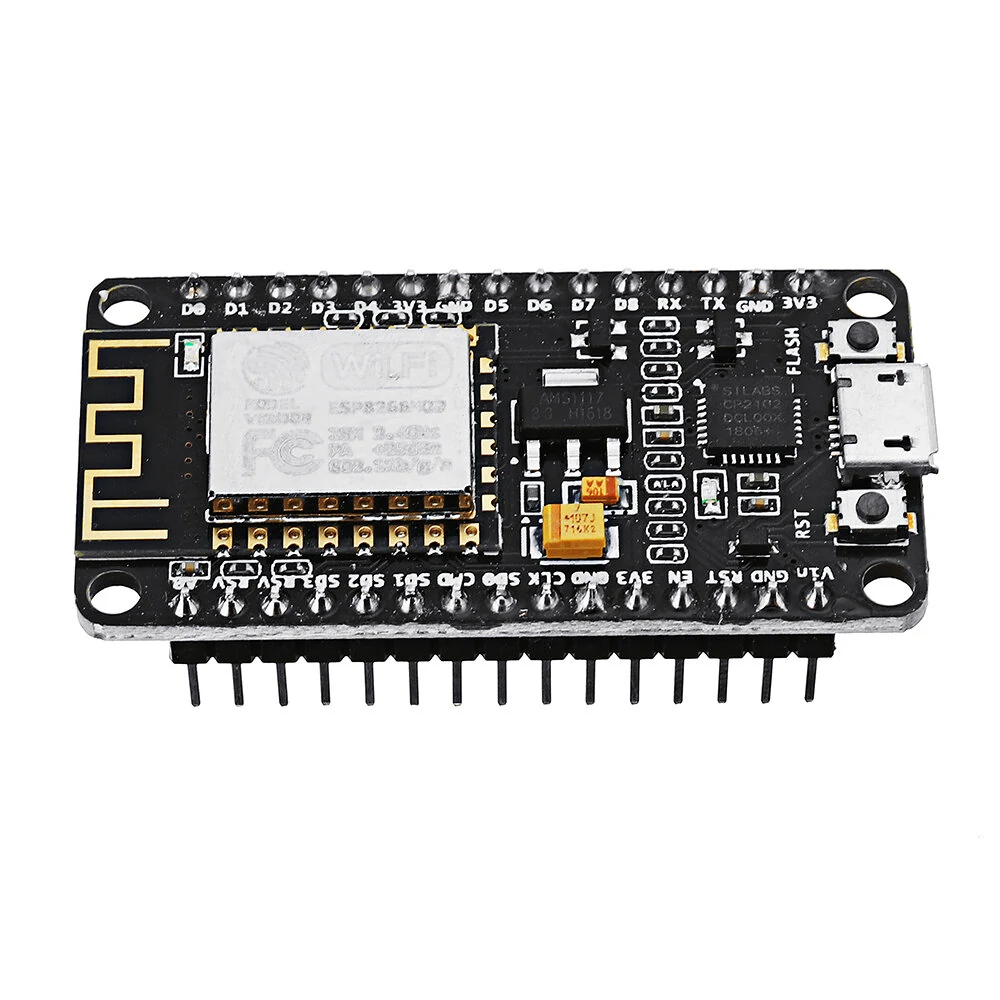 3Pcs Geekcreit® NodeMcu Lua WIFI Internet Things Development Board Based ESP8266 CP2102 Wireless Module — view 8