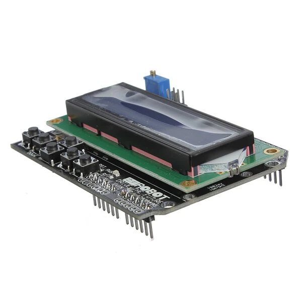 3Pcs Keypad Shield Blue Backlight For Robot LCD 1602 LCD1602 Display Module Input Output Expansion Board — view 5