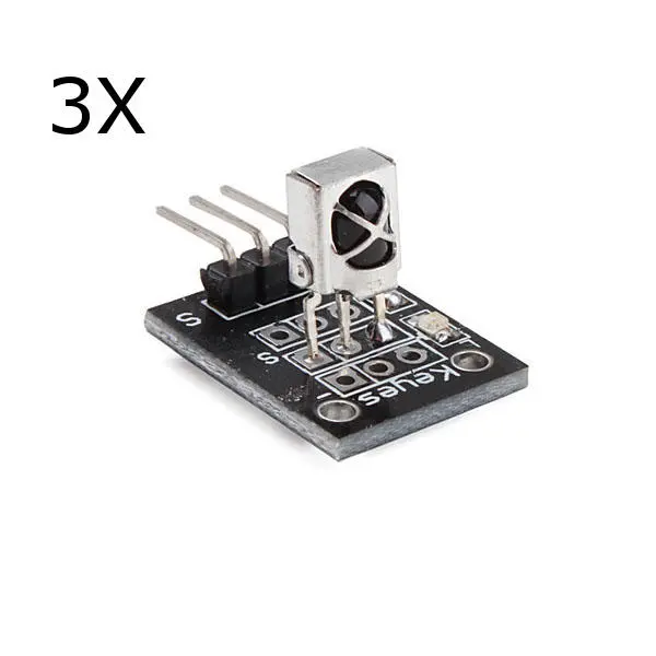 3Pcs KY-022 Infrared IR Sensor Receiver Module For — image 1