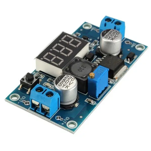 3Pcs LM2596 DC-DC Voltage Regulator Adjustable Step Down Power Supply Module With Display — Pricio