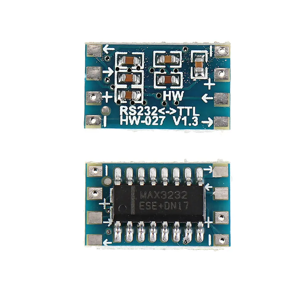 3pcs Mini RS232 to TTL Converter Module Board Adapter MAX3232 120kbps 3-5V Serial Port — Pricio