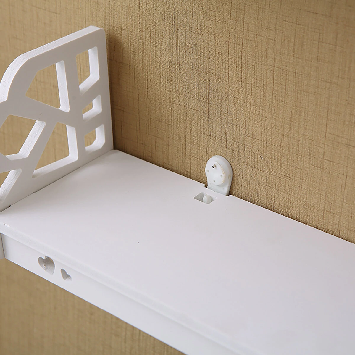 3Pcs Modern Wall Mounted Shelf Storage Rack Holder Home Office Bedroom Decor Set — view 5