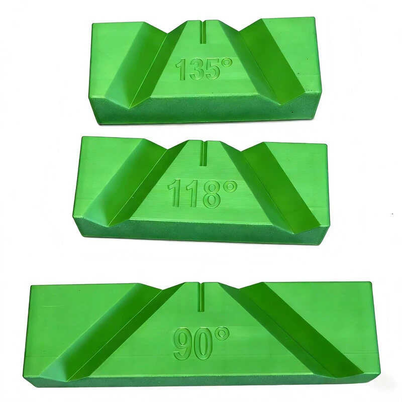 3pcs Portable Manual Drill Bit Sharpener Guide Set 90 118 135 Degree Angle Grinder Attachment for Twist Drills Sharpening Jig PLA Plastic Woodworking Metalworking Repair Power Tool Accessories — image 1