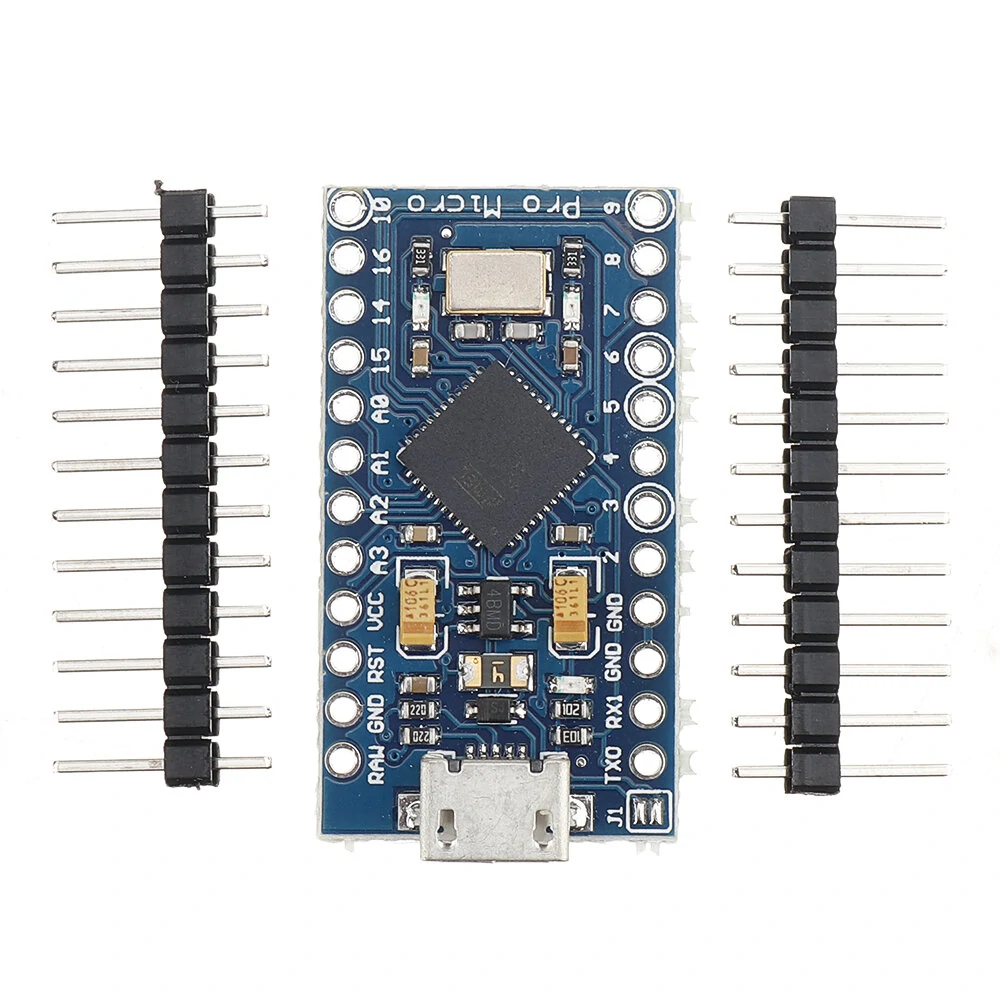 3pcs Pro Micro 5V 16M Mini Leonardo Microcontroller Development Board Geekcreit for Arduino - products that work with official Arduino boards — view 2