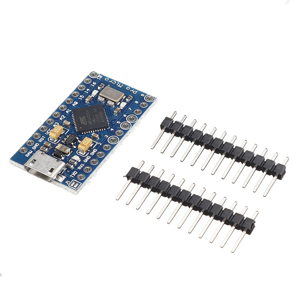 3pcs Pro Micro 5V 16M Mini Leonardo Microcontroller Development Board Geekcreit for Arduino - products that work with official Arduino boards — view 6