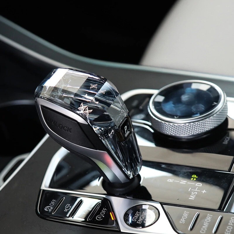 3pcs-Set Crystal Gear Shift Knobs for BMW 19-22 X5 G05-X 22-23 X3 Car Modification — view 11