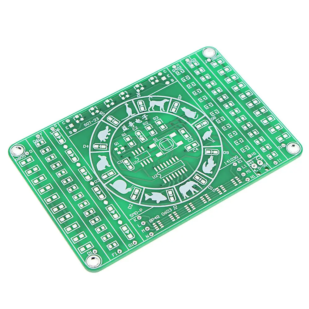 3pcs SMD Component Soldering Practice Board DIY Electronic Production Module Kit — view 4