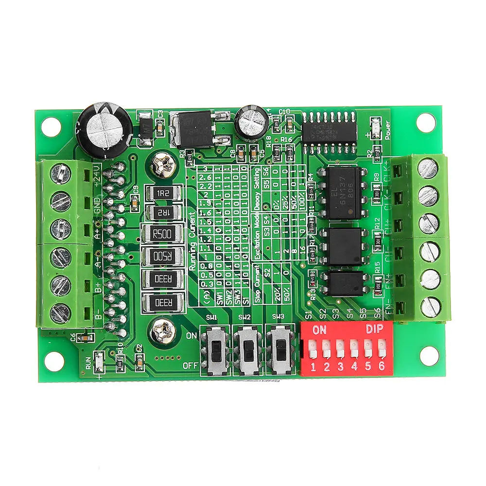 3Pcs TB6560 3A CNC Router 1 Axis Driver Module Stepper Motor Driver Board — view 6