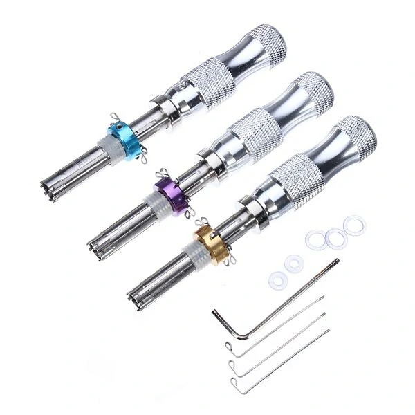 3Pcs Tubular 7 Pins Lock Pick Tool Locksmith Tool Lock Pick Set — DANIU