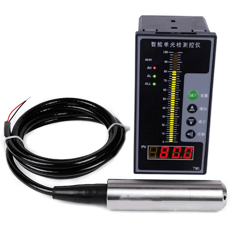 4-20MA Level Sensor Liquid Sensor Water Level Display Instrument / Beam Digital Display Control Instrument Level Transmitter for Water Level/Liquid Level/Oil Level — Pricio