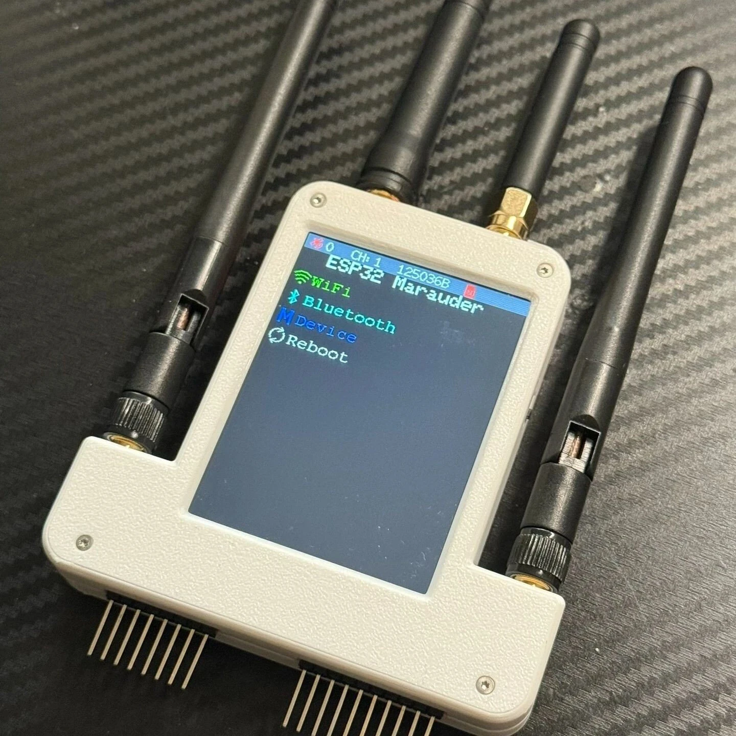 4 in 1 Expansion Board 433M RF +ESP32S2 + GPS + 2.8 inch Screen Module with 4pcs Antenna For Flipper Zero — view 4