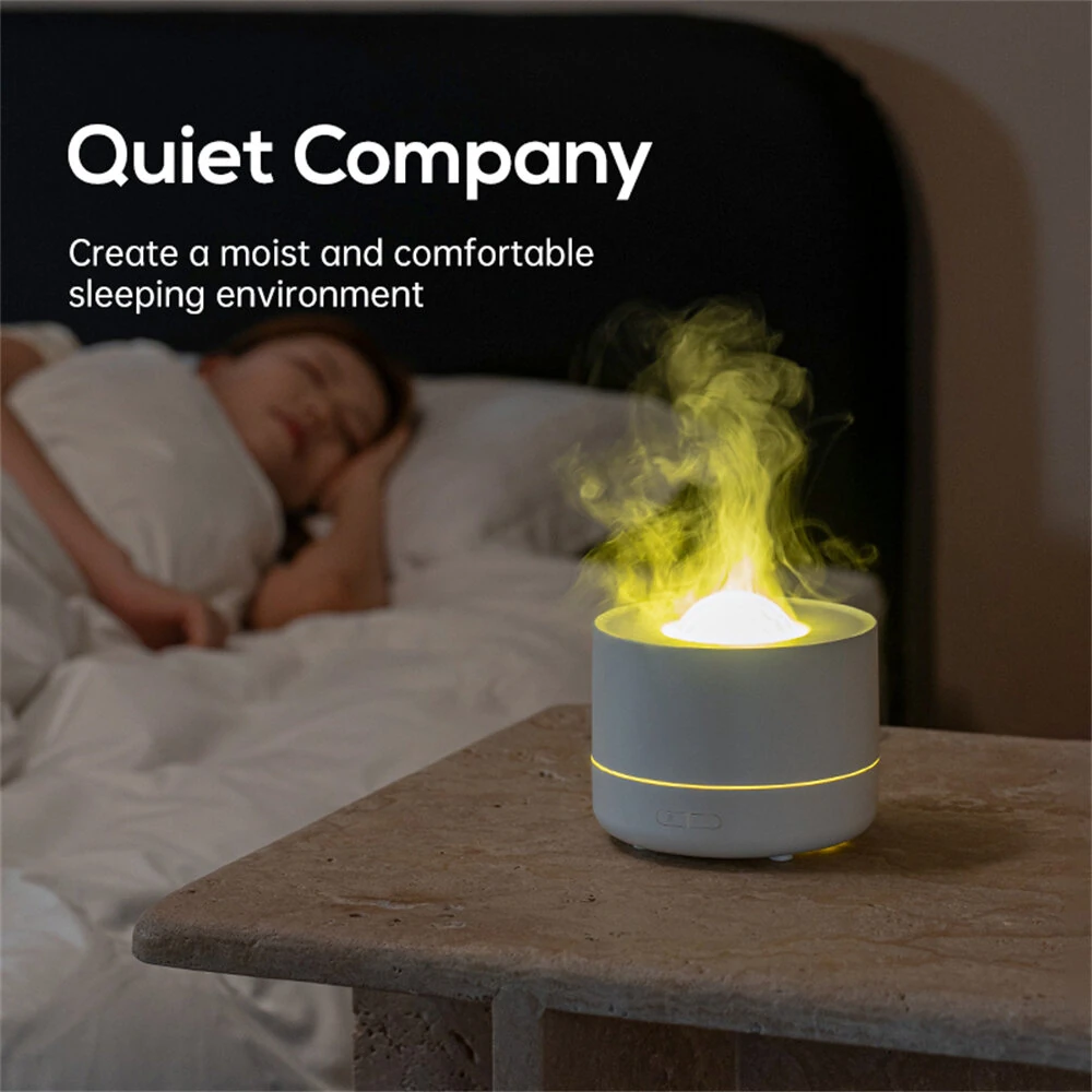 4-in-1 Starry Sky Projector Night Lamp Aroma Diffuser Quiet Humidifier Desktop USB Plug-in Large Fog Volume Colorful Atmosphere Light — view 2