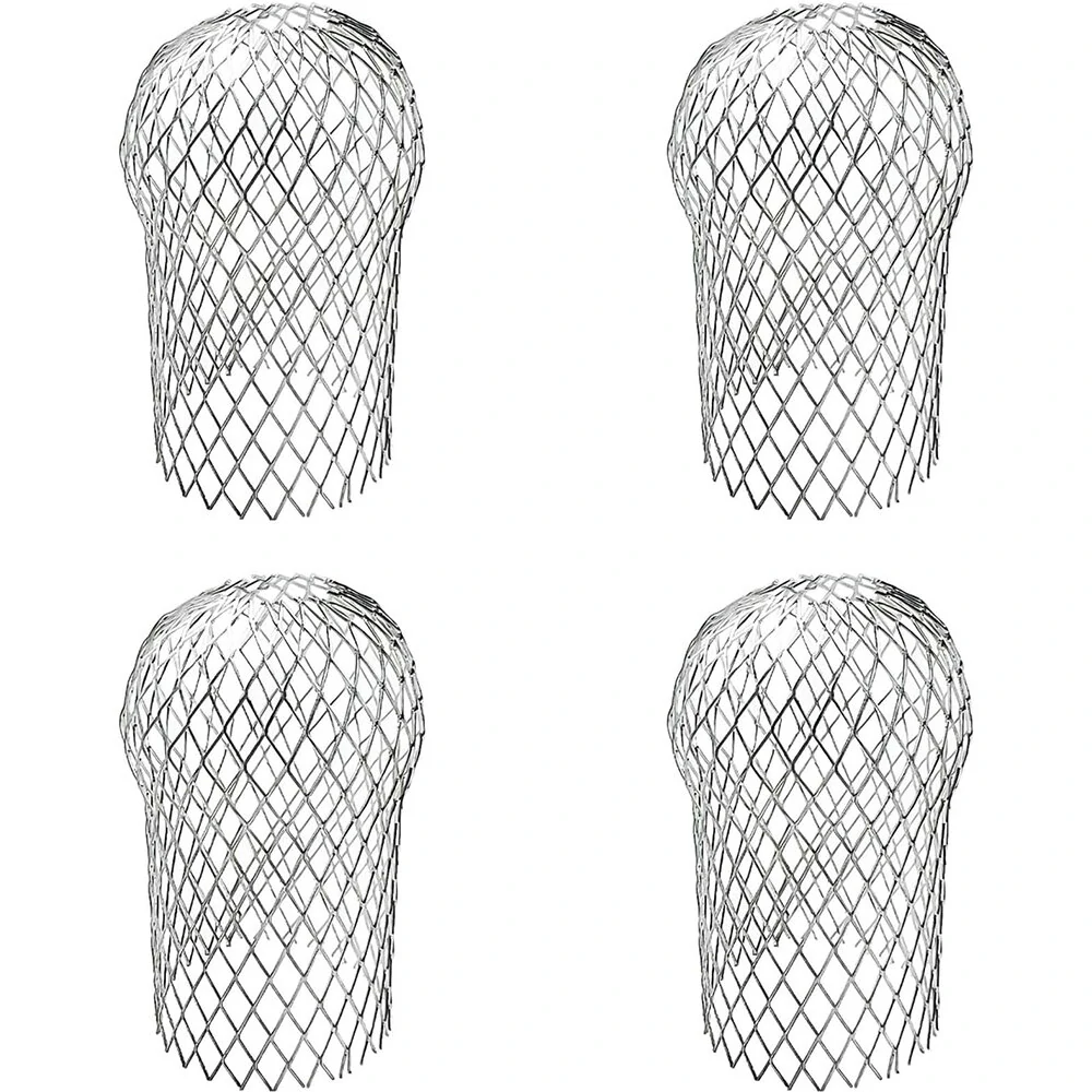4 Pack Waterproof Aluminum Gutter Guards 3.5x6.5 Inches Expandable Leaf Filter Strainer for Preventing Blockage from Leaves and Debris Easy Installation — image 1