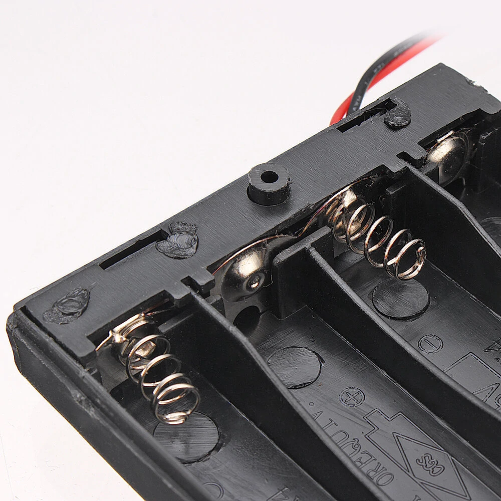 4 Slots AA Battery Box Battery Holder Board with Switch for 4xAA Batteries DIY k — view 10