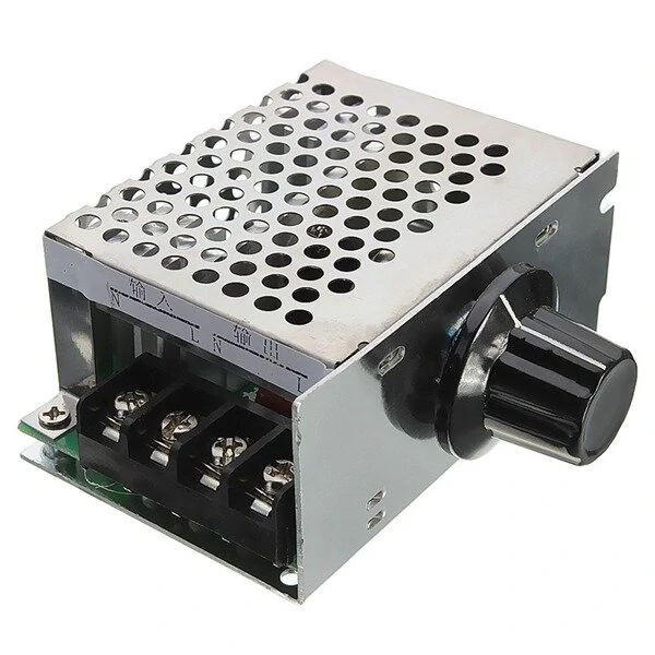 4000W 220V AC SCR Voltage Regulator Dimmer Electric Motor Speed Controller — Pricio