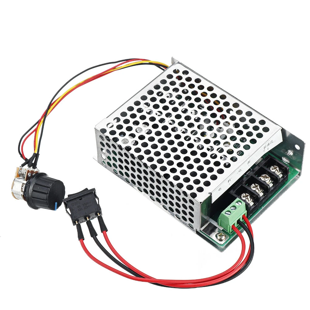 40A 2000W PWM DC Motor Controller Reverse Speed Switch Forward and Reverse Motor Speed Controller RC Reverse Control Switch 12V 24V 36V 48V — view 2