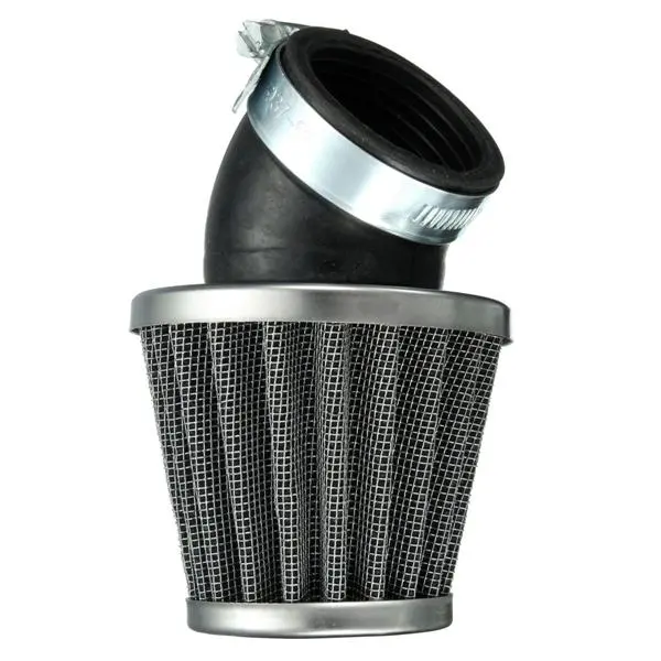 40mm 45 Degree Air Filter Black For 50cc 110cc 125cc 140cc Pit Dirt Bike Motor Bike — image 1