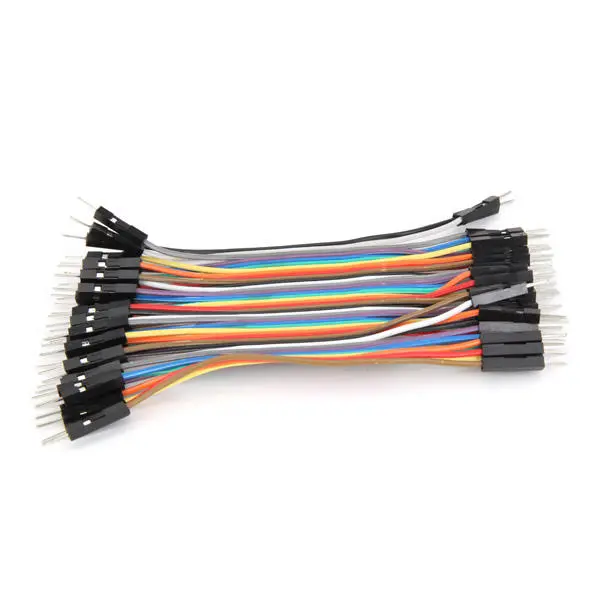 40pcs 10cm Male To Male Jumper Cable Dupont Wire — view 3