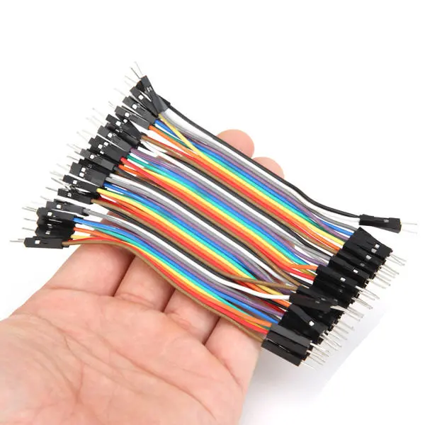 40pcs 10cm Male To Male Jumper Cable Dupont Wire — view 5